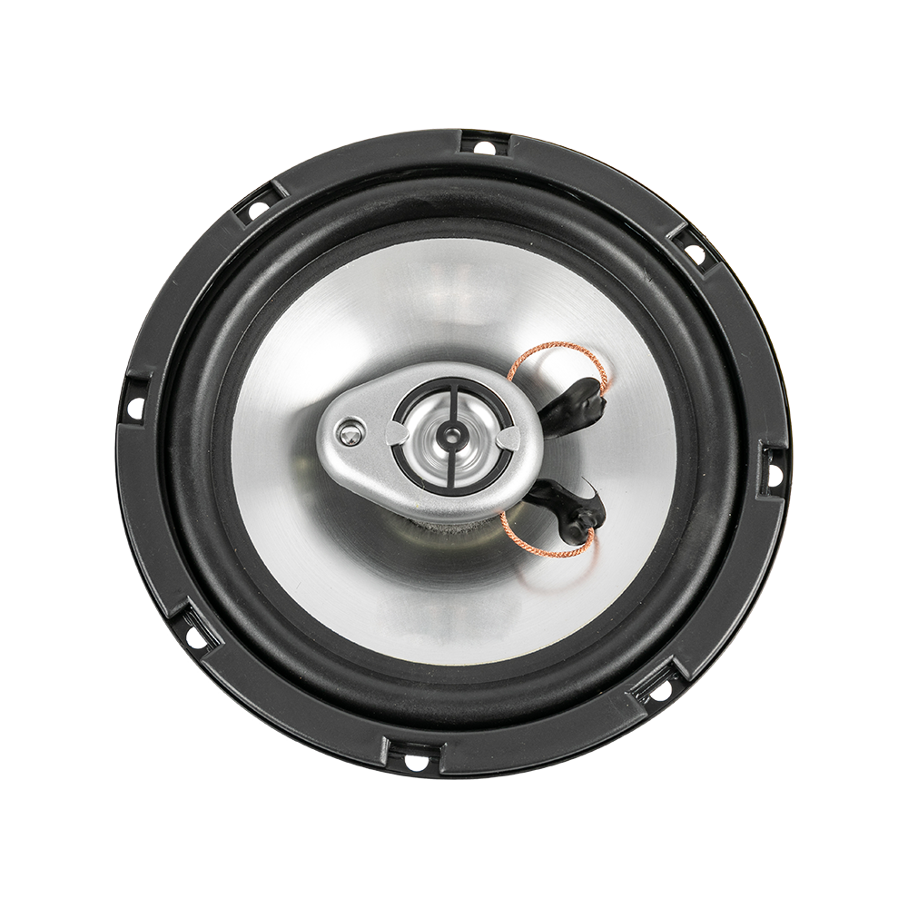 C65-02 6.5 Inches Car Coaxial Speakers with Built-in Sound Isolation Design